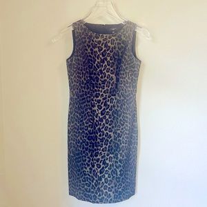 Ann Taylor Leopard Print Dress
